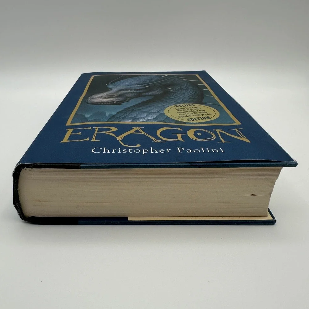 Eragon Christopher Paolini Deluxe Edition Hardcover w/Jacket‎ Inheritance Bk 1